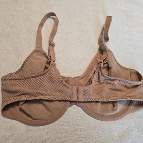 Wacoal Womens Nude Tan Minimizer 38DD Visual Effects Like New Bra #857210 Pretty - Picture 7 of 14